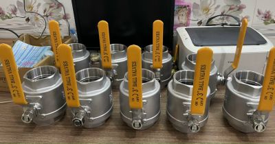 van bi tay gạt inox